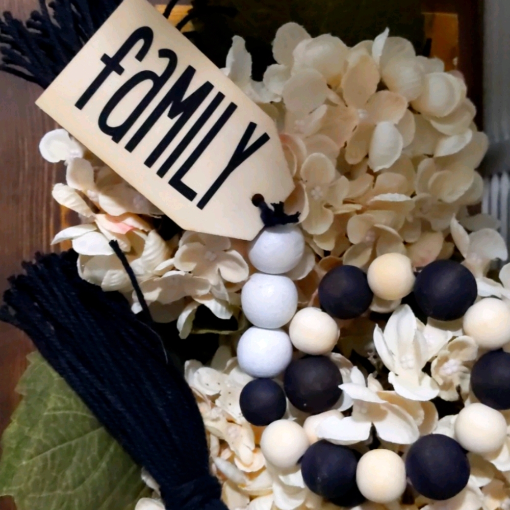 Farmhouse boho beads with tassels